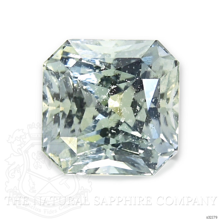 2.04 Ct. Bluish Green Sapphire from Ceylon (Sri Lanka)