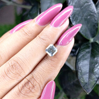 2.04 Ct. Bluish Green Sapphire from Ceylon (Sri Lanka) Life Style