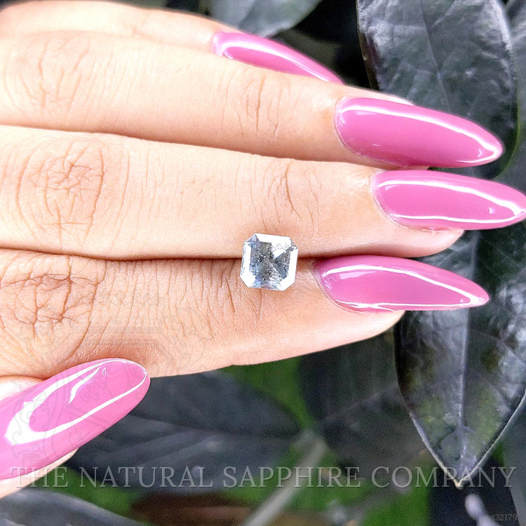 2.04 Ct. Bluish Green Sapphire from Ceylon (Sri Lanka)