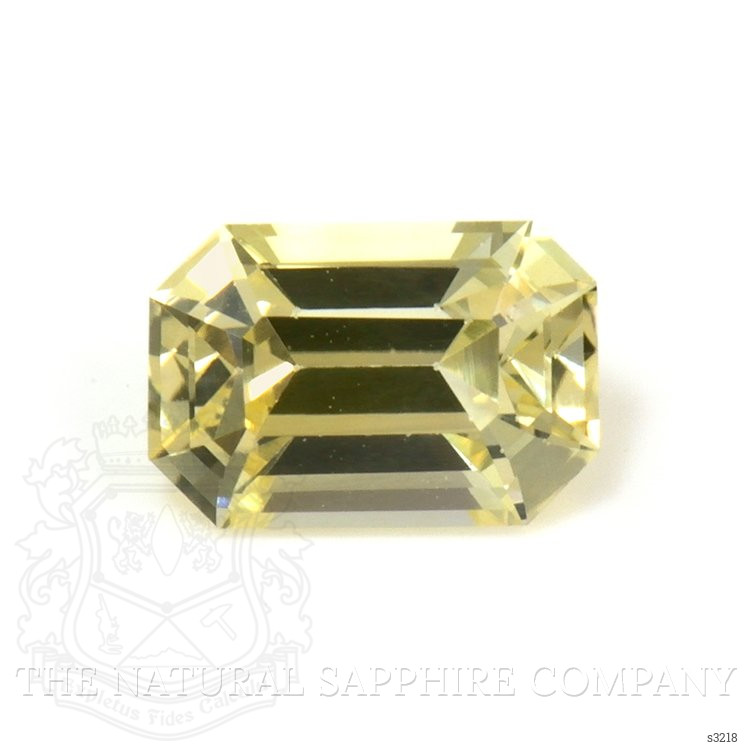 0.69 Ct. Yellow Sapphire from Ceylon (Sri Lanka)