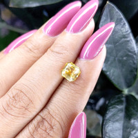 2.07 Ct. Yellow Sapphire from Ceylon (Sri Lanka) Life Style