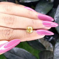 2.07 Ct. Yellow Sapphire from Ceylon (Sri Lanka) Life Style