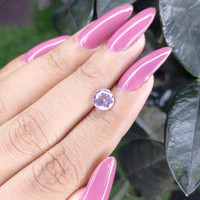1.30 Ct. Purple Sapphire from Ceylon (Sri Lanka) Life Style