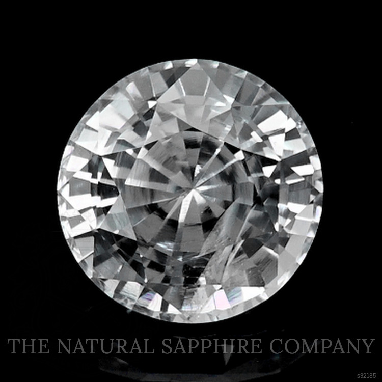 1.64 Ct. White Sapphire from Ceylon (Sri Lanka)