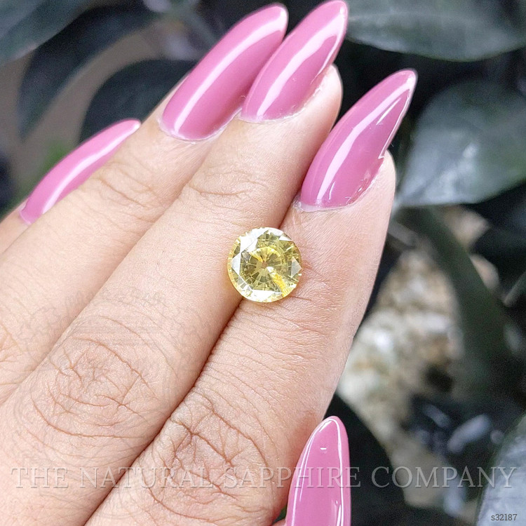 2.83 Ct. Yellow Sapphire from Ceylon (Sri Lanka)