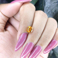 1.55 Ct. Orange Sapphire from Ceylon (Sri Lanka) Life Style