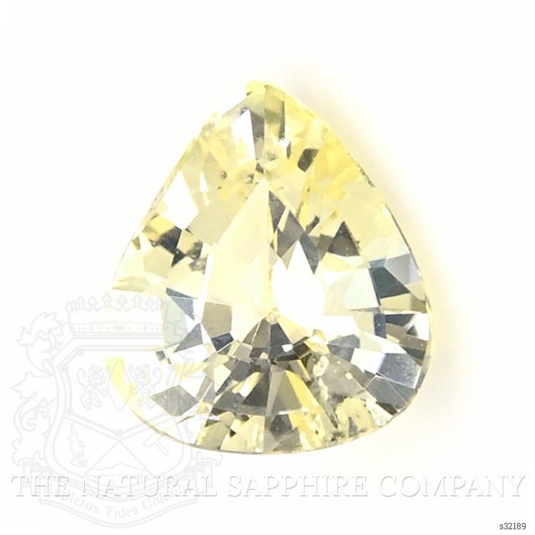 0.51 Ct. Yellow Sapphire from Ceylon (Sri Lanka)