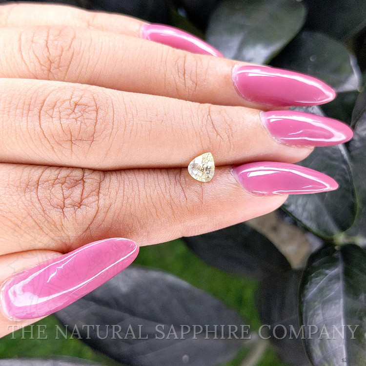 0.51 Ct. Yellow Sapphire from Ceylon (Sri Lanka)