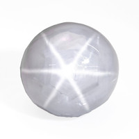 4.38 Ct. Grey Star Sapphire from Ceylon (Sri Lanka) Video