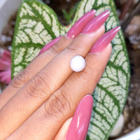 4.38 Ct. Grey Star Sapphire from Ceylon (Sri Lanka) Life Style