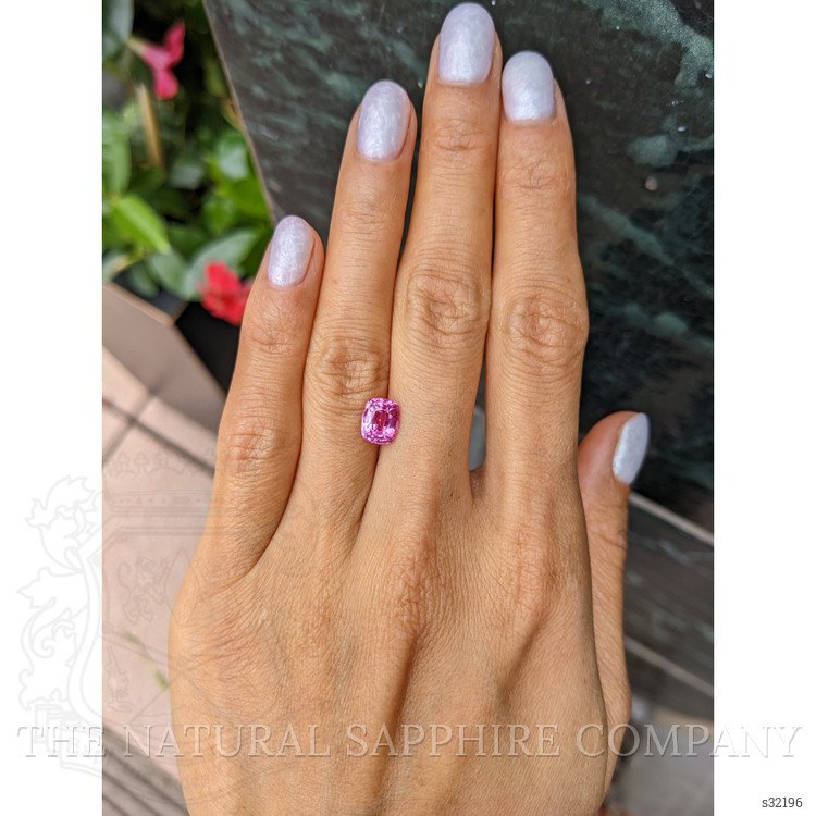 2.14 Ct. Purplish Pink Sapphire from Ceylon (Sri Lanka)
