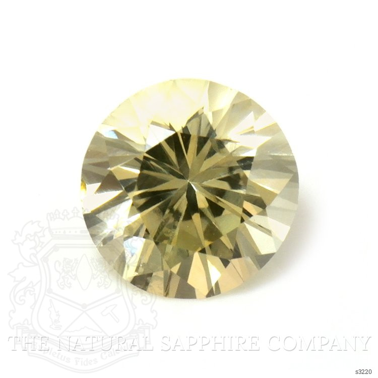 0.71 Ct. Yellow Sapphire from Ceylon (Sri Lanka)