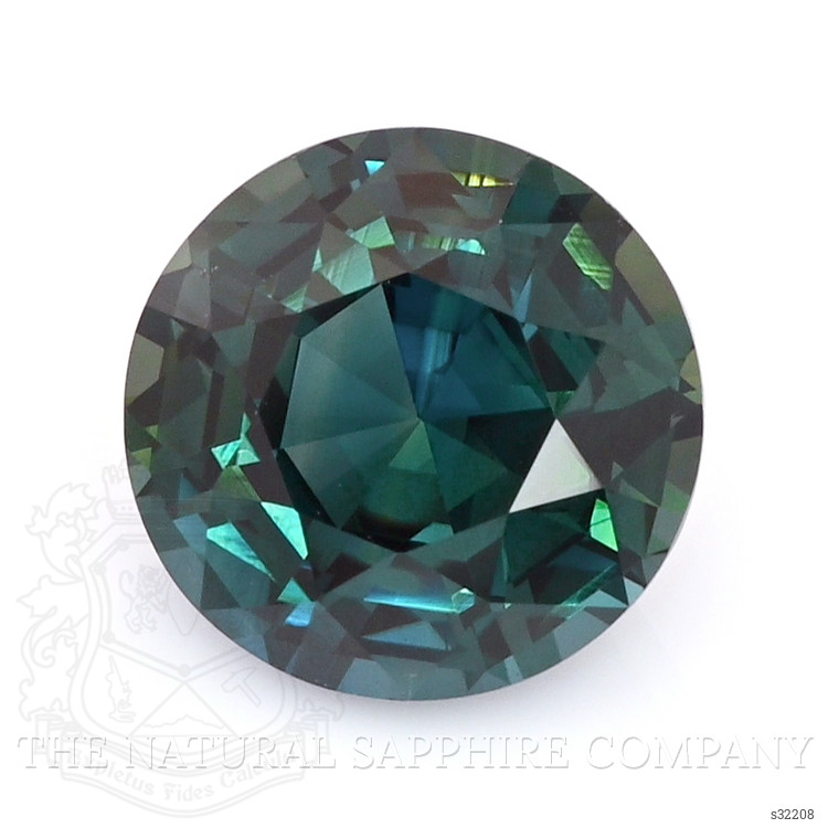 4.15 Ct. Bluish Green Sapphire from Ceylon (Sri Lanka)