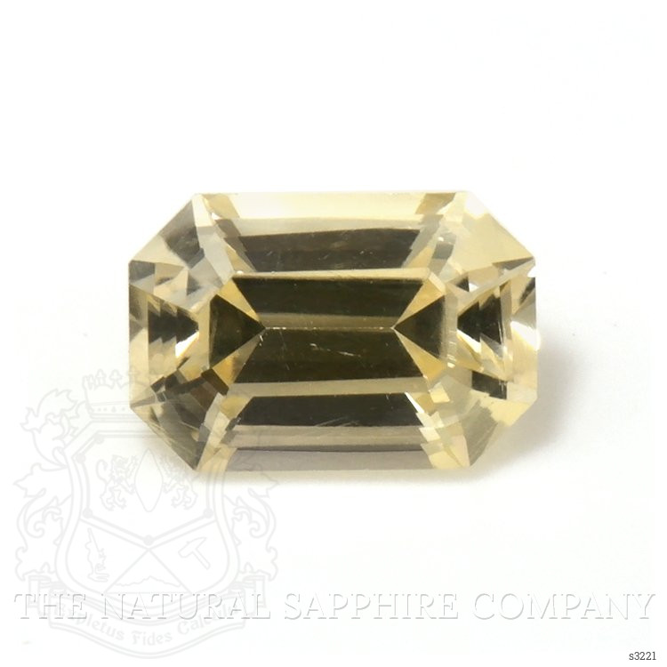 0.71 Ct. Yellow Sapphire from Ceylon (Sri Lanka)