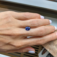 1.98 Ct. Color Change Sapphire from Ceylon (Sri Lanka) Life Style