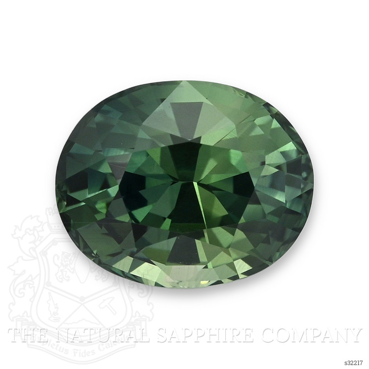 3.06 Ct. Green Sapphire from Ceylon (Sri Lanka)