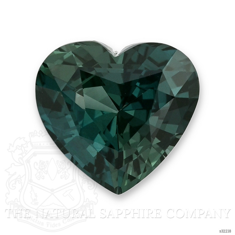 2.04 Ct. Bluish Green Sapphire from Ceylon (Sri Lanka)