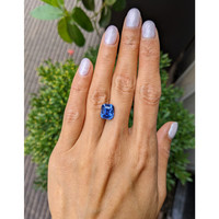 5.26 Ct. Blue Sapphire from Ceylon (Sri Lanka) Life Style