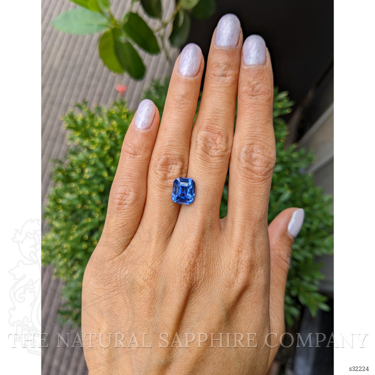 5.26 Ct. Blue Sapphire from Ceylon (Sri Lanka)