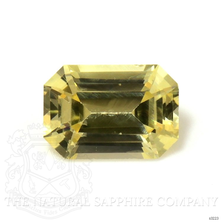 0.75 Ct. Yellow Sapphire from Ceylon (Sri Lanka)