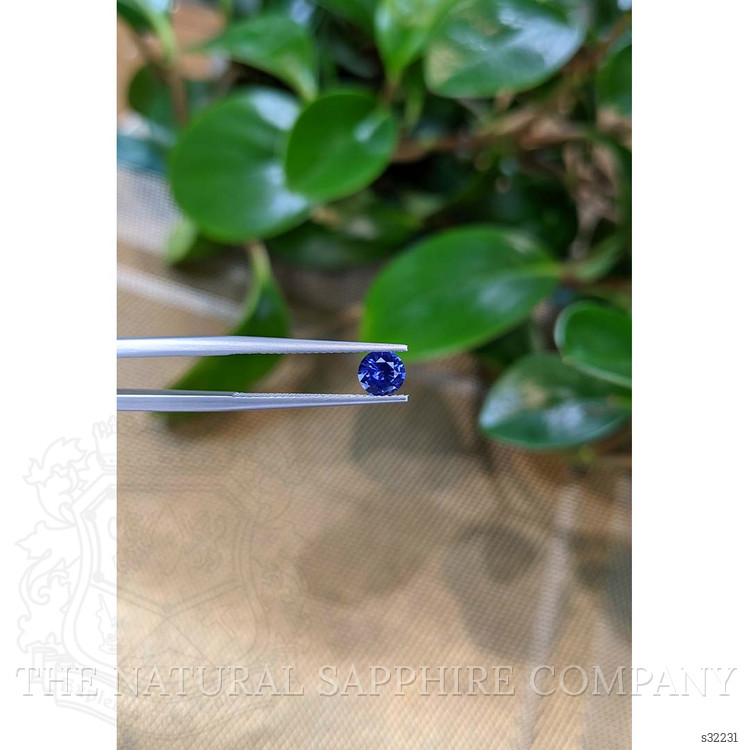 0.62 Ct. Blue Sapphire from Ceylon (Sri Lanka)