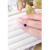 0.78 Ct. Blue Sapphire from Ceylon (Sri Lanka) Life Style