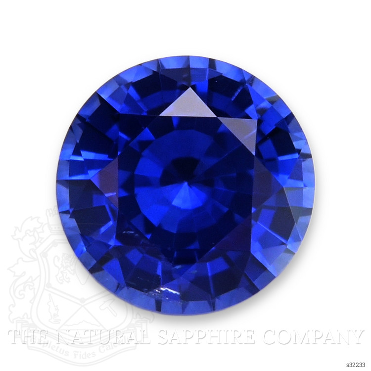 0.84 Ct. Blue Sapphire from Ceylon (Sri Lanka)