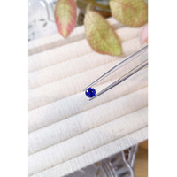 0.72 Ct. Blue Sapphire from Ceylon (Sri Lanka) Life Style