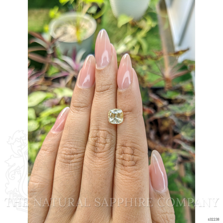 2.46 Ct. Yellow Sapphire from Ceylon (Sri Lanka)