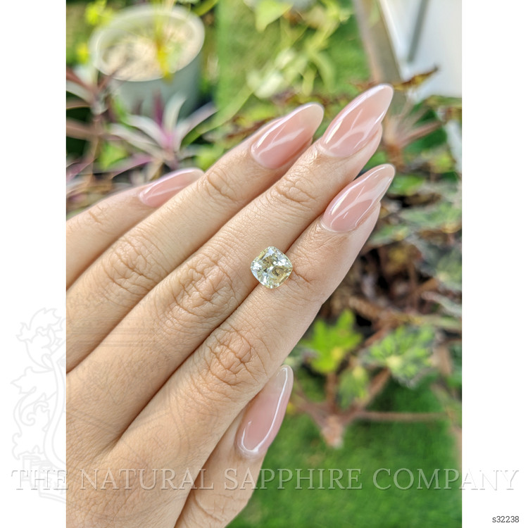 2.46 Ct. Yellow Sapphire from Ceylon (Sri Lanka)