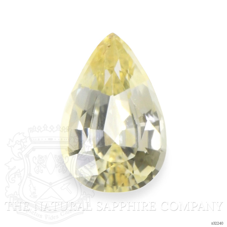 0.97 Ct. Yellow Sapphire from Ceylon (Sri Lanka)