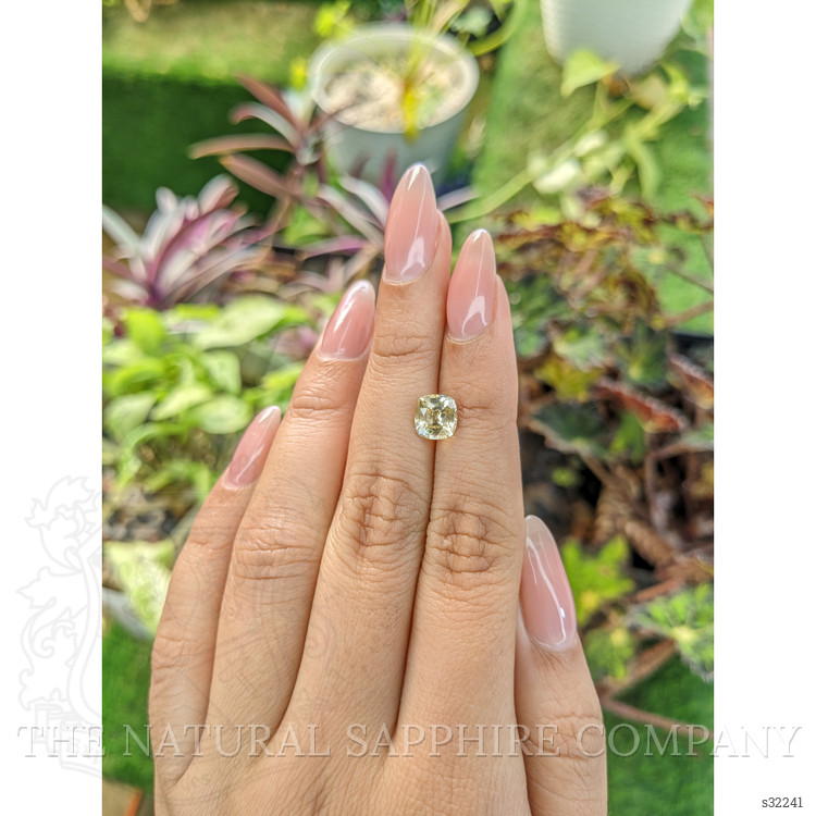 1.72 Ct. Yellow Sapphire from Ceylon (Sri Lanka)