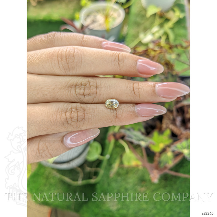 1.29 Ct. Yellow Sapphire from Ceylon (Sri Lanka)