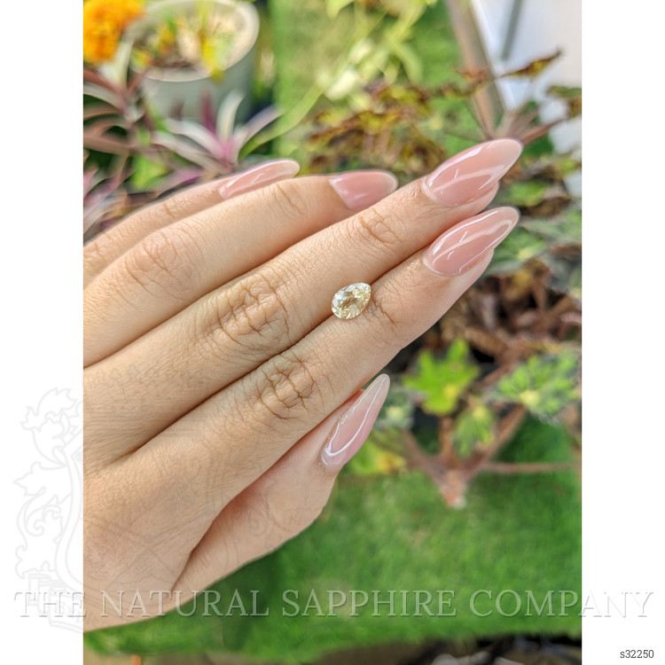 1.20 Ct. Peach Sapphire from Ceylon (Sri Lanka)