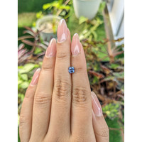 0.82 Ct. Blue Sapphire from Ceylon (Sri Lanka) Life Style