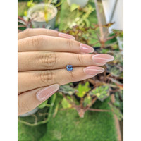 0.82 Ct. Blue Sapphire from Ceylon (Sri Lanka) Life Style