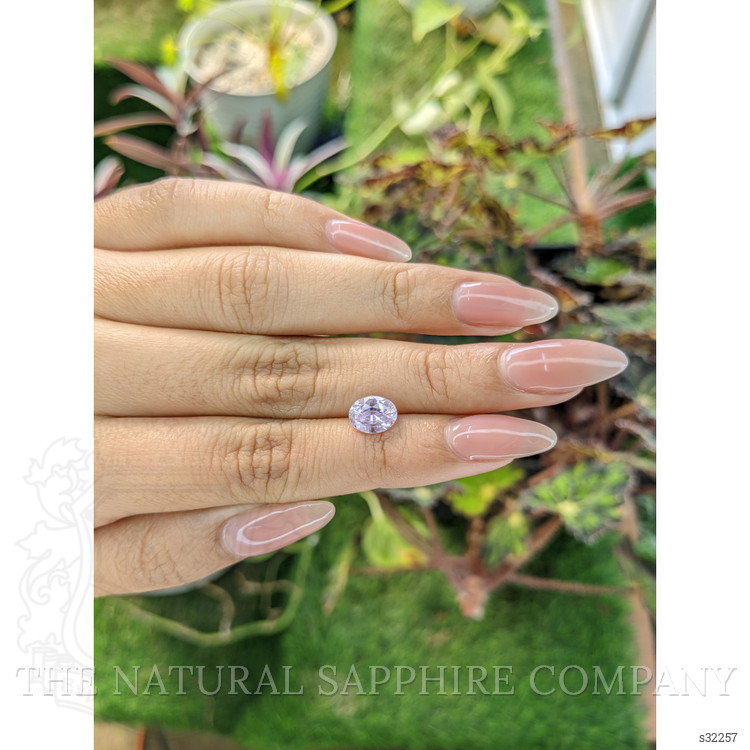 1.91 Ct. Pinkish Purple Sapphire from Ceylon (Sri Lanka)