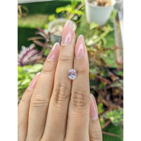 1.91 Ct. Pinkish Purple Sapphire from Ceylon (Sri Lanka) Life Style