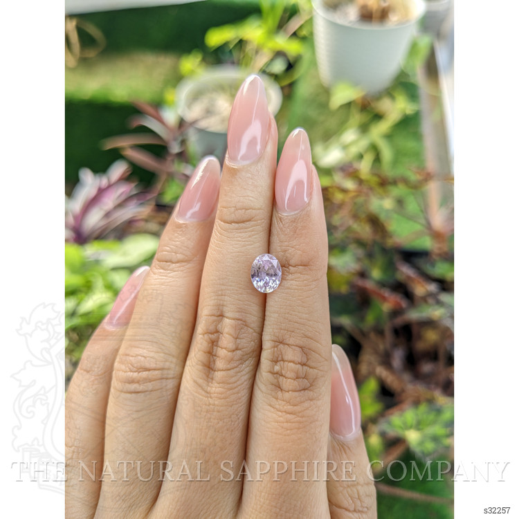 1.91 Ct. Pinkish Purple Sapphire from Ceylon (Sri Lanka)
