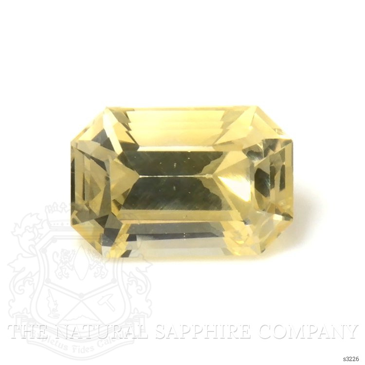 0.77 Ct. Yellow Sapphire from Ceylon (Sri Lanka)