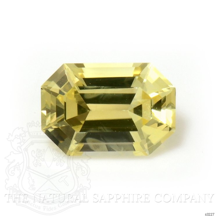 0.81 Ct. Yellow Sapphire from Ceylon (Sri Lanka)