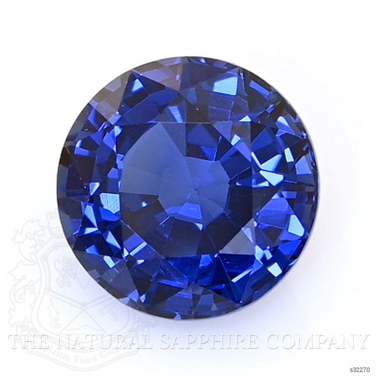 0.85 Ct. Blue Sapphire from Ceylon (Sri Lanka)