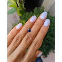 0.85 Ct. Blue Sapphire from Ceylon (Sri Lanka) Life Style