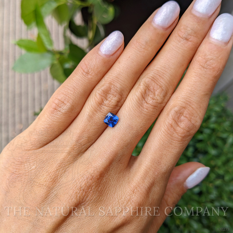 1.07 Ct. Blue Sapphire from Ceylon (Sri Lanka)