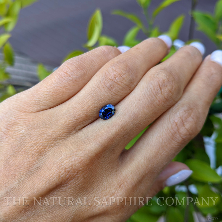 1.07 Ct. Blue Sapphire from Ceylon (Sri Lanka)