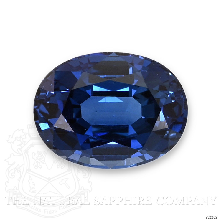 1.87 Ct. Blue Sapphire from Ceylon (Sri Lanka)