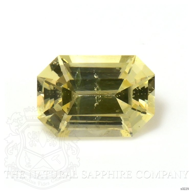 0.80 Ct. Yellow Sapphire from Ceylon (Sri Lanka)
