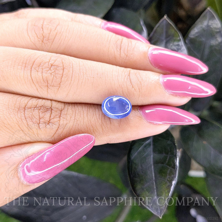 5.45 Ct. Blue Star Sapphire from Ceylon (Sri Lanka)