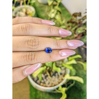1.79 Ct. Blue Sapphire from Ceylon (Sri Lanka) Life Style