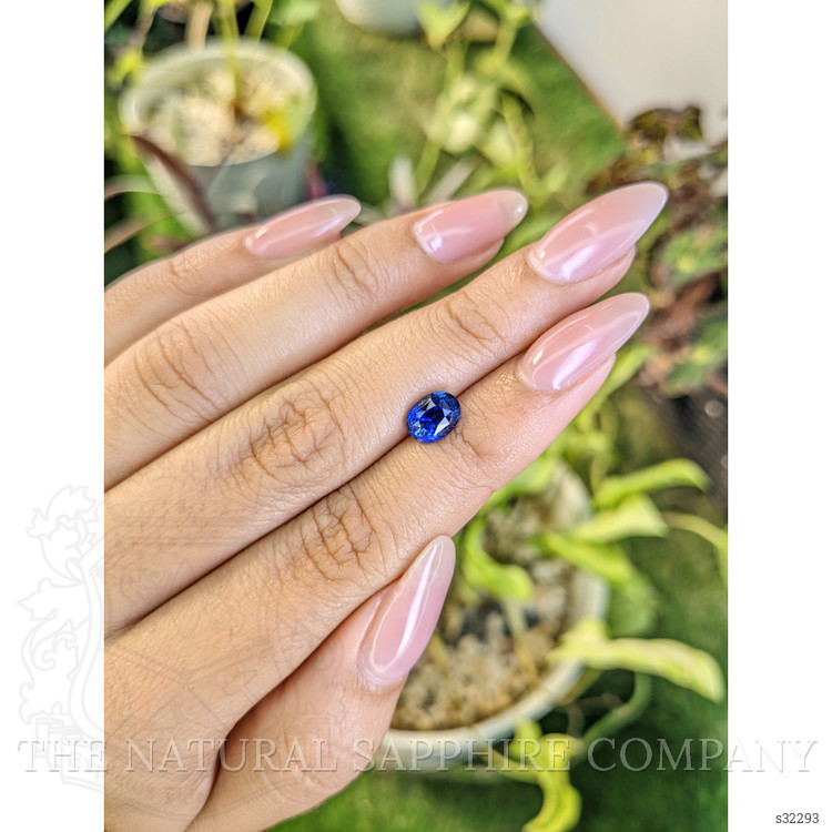 1.79 Ct. Blue Sapphire from Ceylon (Sri Lanka)